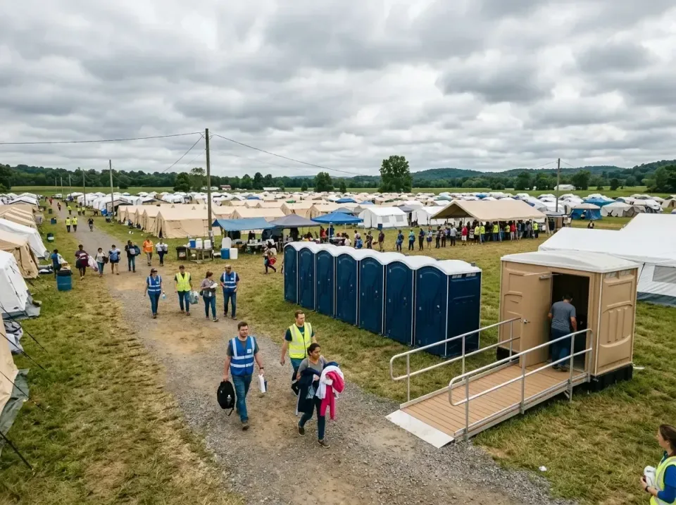disaster-relief-camp-restrooms-010 — frequently asked questions, Dumpster & Portable Bathrooms Rental in Richton Park, IL